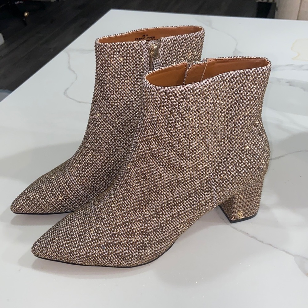 Kurt Geiger London sequined booties